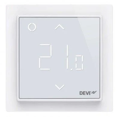 Терморегулятор DEVIreg Smart +5...+45 °С (сенсорсный белый)