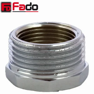 Футорка FADO Fit Chrome Ø 1"×1/2"