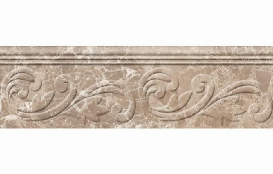 Фриз Lorenzo Modern темно-Бежевий 90x300x11 Golden Tile