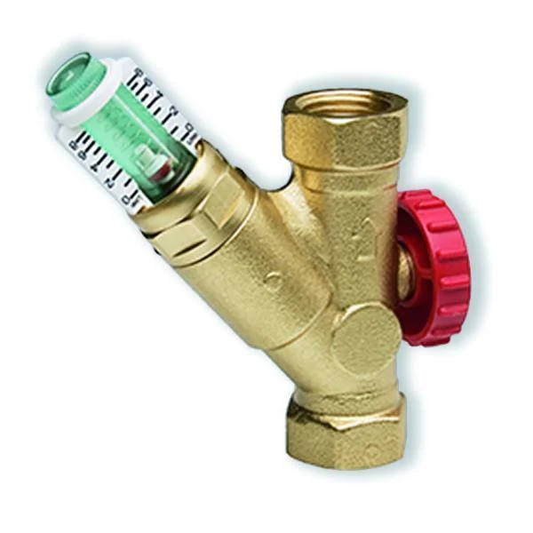 Балансувальний клапан WATTS 1/2" ВР, DN15 SRVOL AG WattFlow OL з вбудованим витратоміром