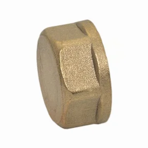 Заглушка латунна Pattaroni Ø 1/4" внутрішня різьба