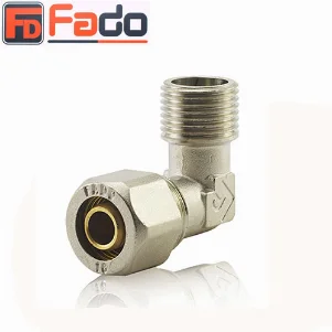 Угол обжимной Fado Compress Ø 20×3/4" наружная резьба