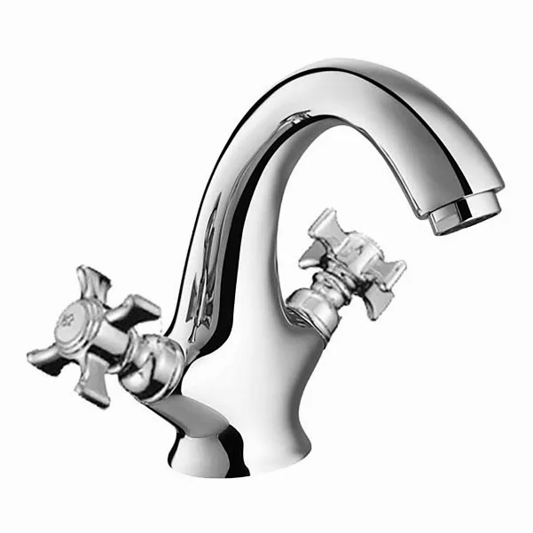 Смеситель для умывальника двухвентильный HAIBA ZEUS HB0425