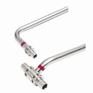 Трубка Г подобная для подключения радиатора Rehau Rautitan Ø 16 мм, L=250 мм