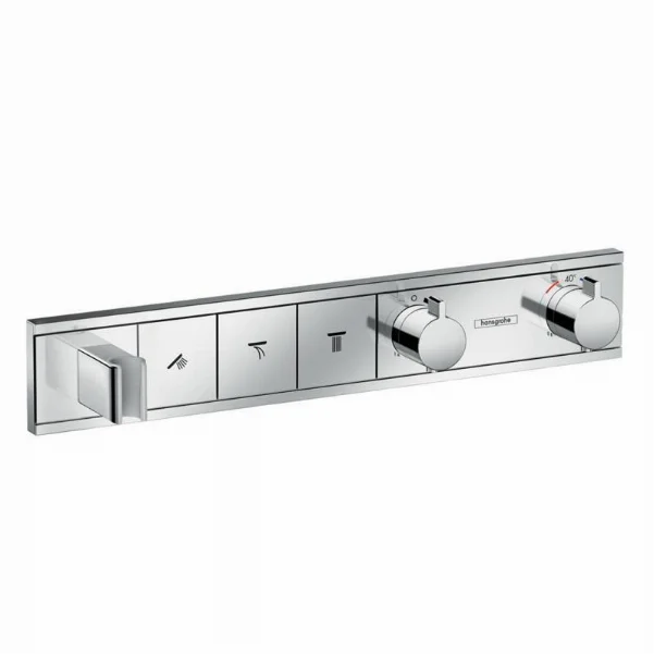 Термостат Hansgrohe RainSelect 15356000 на 3 споживача, для душа, хром