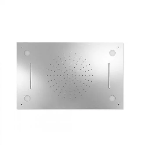 Верхній стельовий душ Tres Inox 800х500 мм, 2jet, хромотерапія