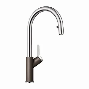 Смеситель для кухни Blanco Carena-S хром/кофе