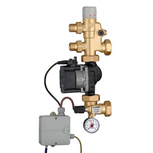 Смесительный узел для теплого пола Caleffi 25÷55 °C, 10 bar (без насоса)