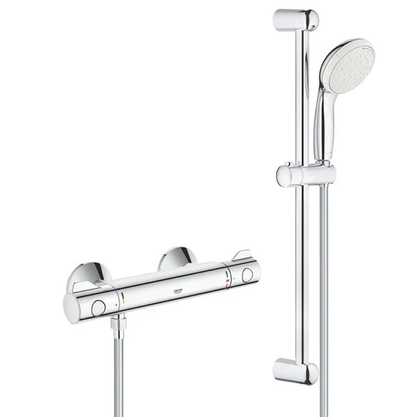 Смеситель термостат с душевым гарнитуром Grohe Grohtherm 800