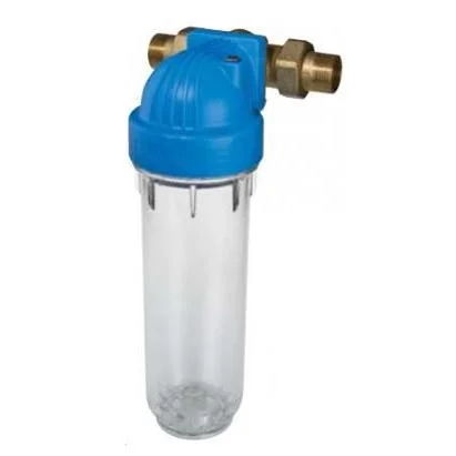 Фильтр магистральный антимикробный Atlas Filtri 10" DP DS MO Ø 3/4" (TS прозрачный корпус) KIT