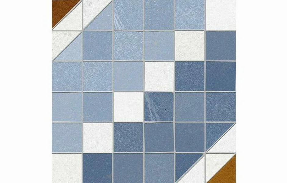 Плитка керамогранитная Seine Marly-R Azul RECT 200x200x8 Vives