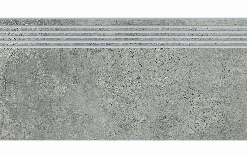 Щабель пряма Newstone Grey Steptread 298x598 Opoczno