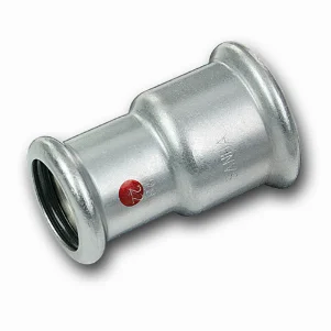 Муфта прес оцинковка SANHA Therm Press Ø 42×28 мм (код. 24240)