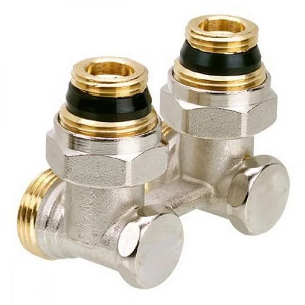 Кран радіаторний Danfoss RLV-KS Н-подібний 3/4"х1/2" кутовий
