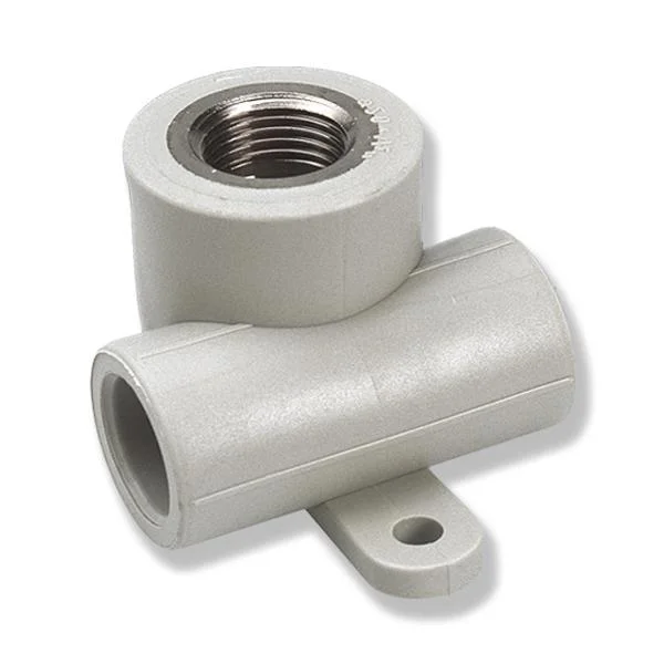Тройник настенный с МРВ PPR Ekoplastik Ø 20×1/2" мм Тройник настенный с МРВ PPR Ekoplastik Ø 20×1/2" мм