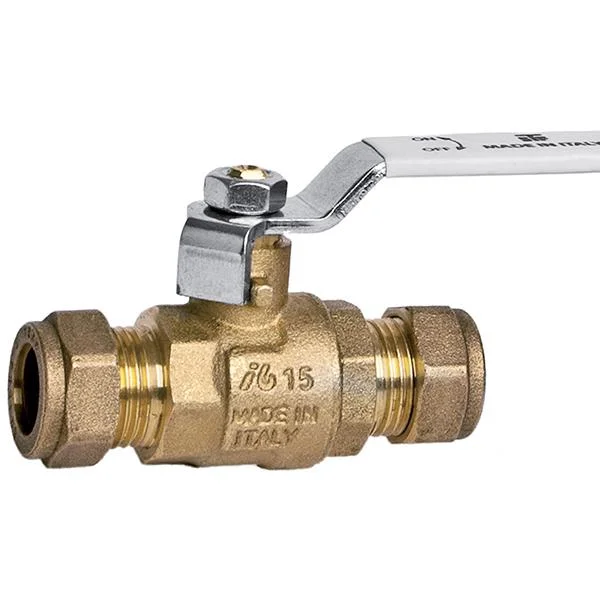 Кран цанговий для мідної труби Bonomi Missouri Ø 15×15 мм, t=-10...+120 °C