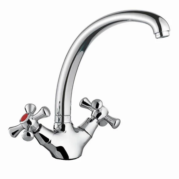 Смеситель для кухни двухвентильный HAIBA SMES HB0374