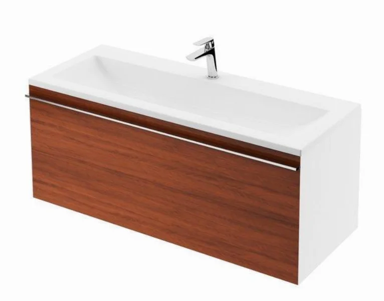 Тумба під умивальник Ravak SD Clear 800 800x380x420 мм, білий/черешня