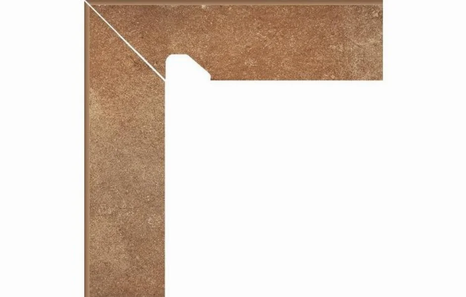 Цоколь левый Scandiano Rosso 2х-елементний 81x300x11 Paradyz