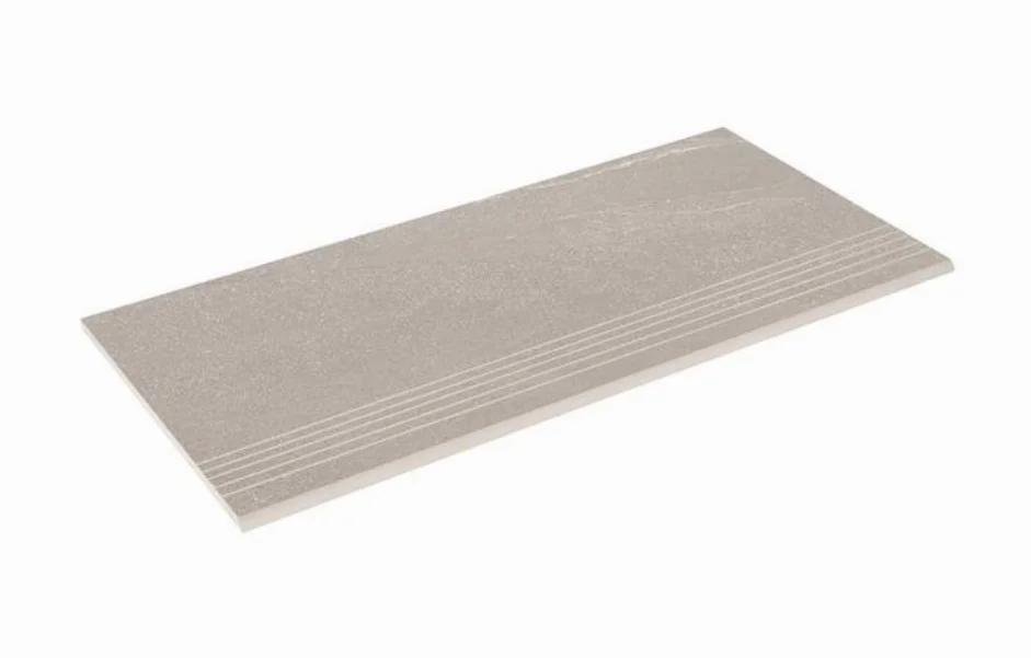 Ступень прямая SZRXCL8BRNQ CALCARE GREY 300x600x9,2 Zeus Ceramica