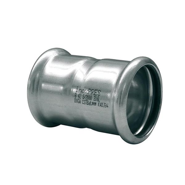 Муфта проходная пресс нержавейка RM Inox PRES Ø 76.1 мм