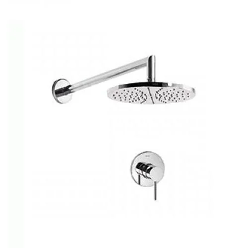 Верхній настінний душ Tres Alplus Ø 225 мм + змішувач