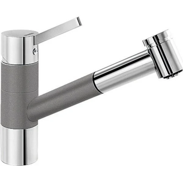 Смеситель для кухни Blanco Tivo-S хром/темная скала