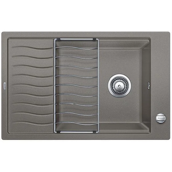 Мойка кухонная Blanco ELON XL 6 S серый беж