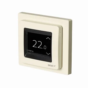 Терморегулятор DEVIreg Touch +5...+45 °С (сенсорсный слонова кістка)