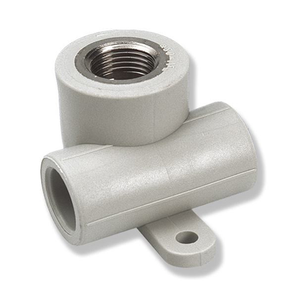 Тройник настенный с МРВ PPR Ekoplastik Ø 20×1/2" мм
