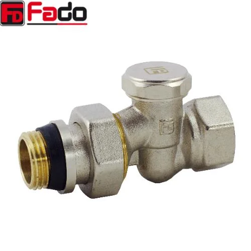 Кран радиаторный FADO New 1/2" прямой нижний