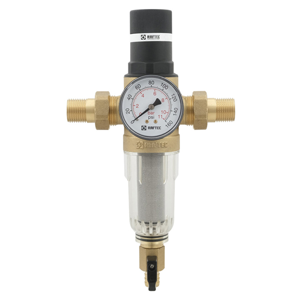 Фільтр самопромивний з редуктором Raftec Ø 1/2" (для холодної води)
