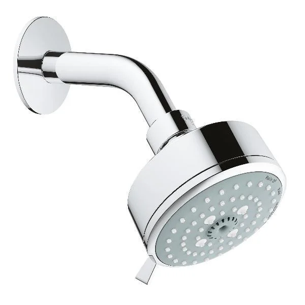 Верхній душ стельовий Grohe New Tempesta Ø 100 мм, 3 режими