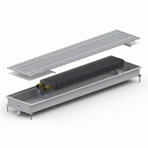 Конвектор внутрипольный Carrera M 65 Inox 230×65×1000 мм