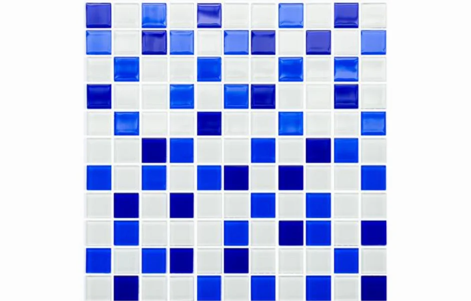 Мозаїка GM 4033 C3 Cobalt D-Cobalt M-White 300x300x8 Kotto Ceramica