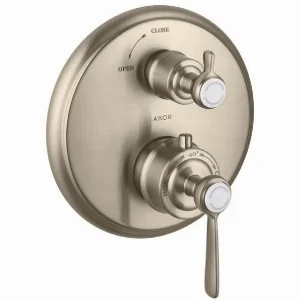 Смеситель-термостат Axor Montreux Ø 176 мм, 1 потребитель, никель