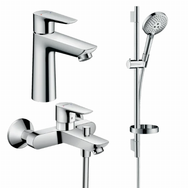 Набір змішувачів для ванни 3 в 1 Hansgrohe Talis E 71740112 (71710000, 71740000, 26630000)