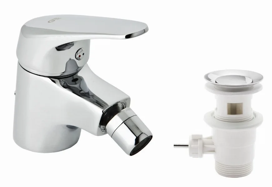 Змішувач для біде GENEBRE Ge2 c донним клапаном 60140224567 (60140224566+10020045)