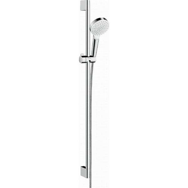 Душевой набор Hansgrohe Crometta 1jet 90 см, белый/хром 26537400