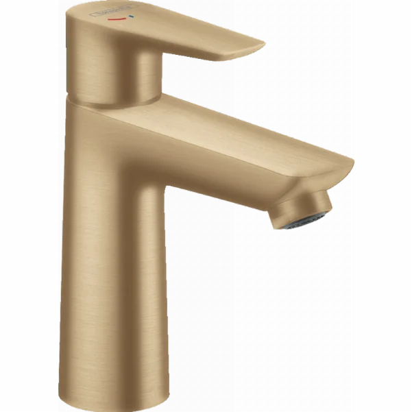 Змішувач для раковини Hansgrohe Talis E із зливним гарнітуром, колір: бронза матовий