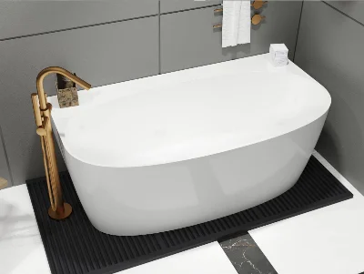 Ванна пристенная Miraggio Anna 1600×850 мм