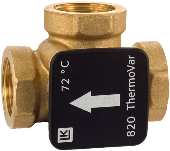 Термостатичний клапан LK 820 ThermoVar ВВВ 1-1/4"x55 °С