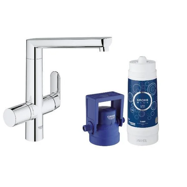 Змішувач для кухні Grohe Blue K7 Pure хром