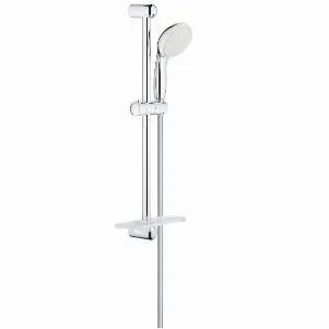 Душевой гарнитур Grohe Tempesta New 100 2jet диск белый, с мыльницей