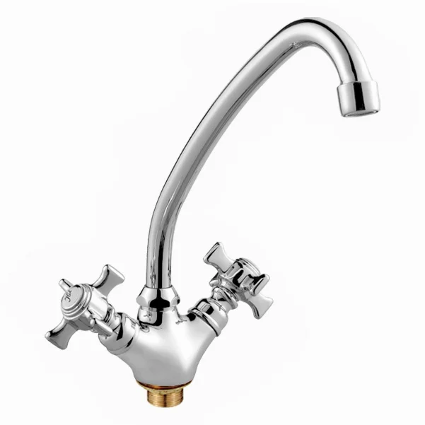 Смеситель для кухни HAIBA ZEUS двухвентильный HB0430