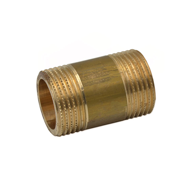 Ніпель латунний довгий Ø 1/2"×60 мм
