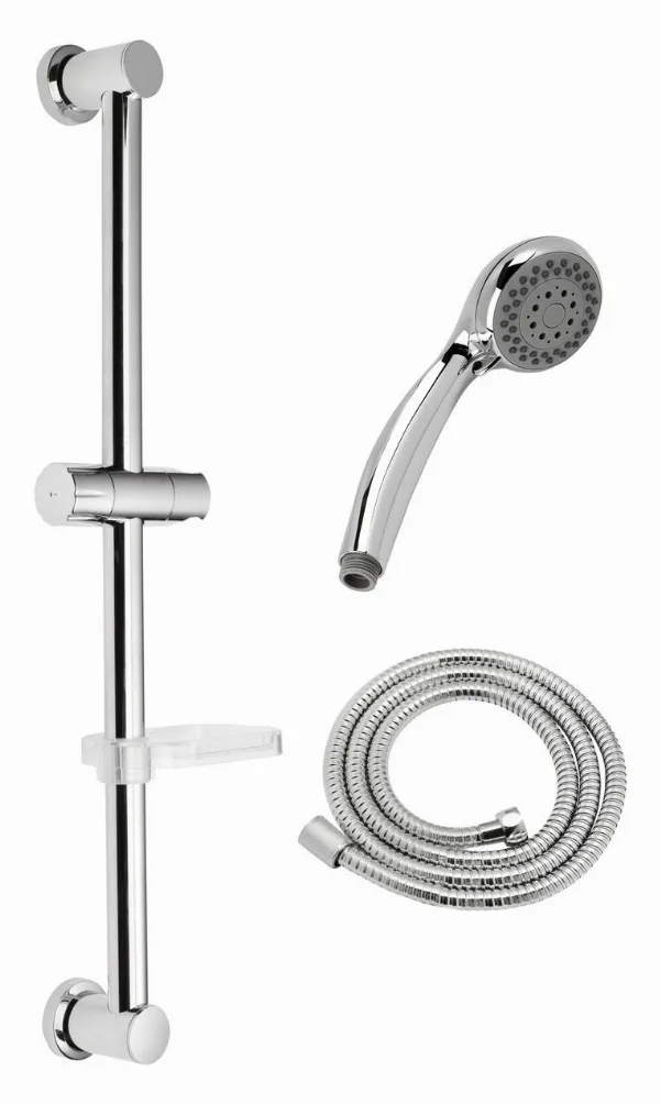 Душовий гарнітур зі штангою GENEBRE Ge2 GE17RO (DXE245+1001356000+163845)