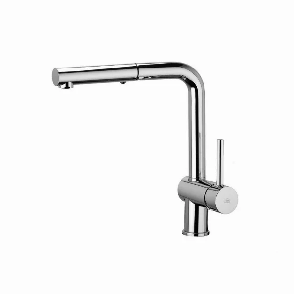 Смеситель Paffoni Light LIG285CR-MET для кухонной мойки, хром