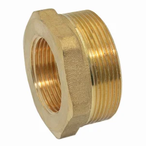 Футорка латунная Pattaroni Ø 1"×2" внутр.- наруж. резьба