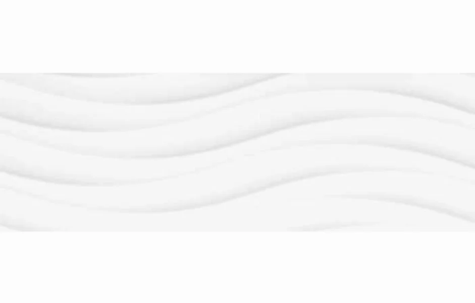 Плитка настенная CCR31-1 White Onda RECT 250x750x9 Ceramika Color